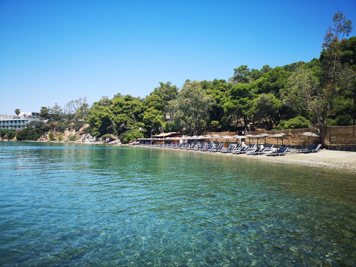 Valente Perlia Rooms Poros Town Exterior foto